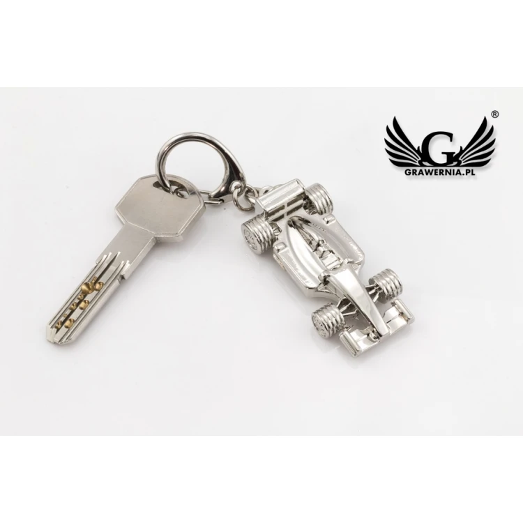 FORMULA 1 Keyring - with Your Engraving - BP46