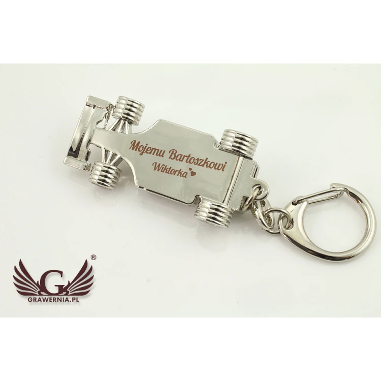 FORMULA 1 Keyring - with Your Engraving - BP46