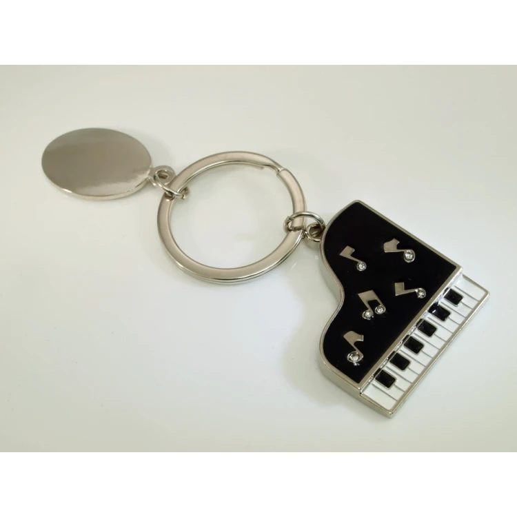 PIANO KEYCHAIN for Pianist with Your Engraving