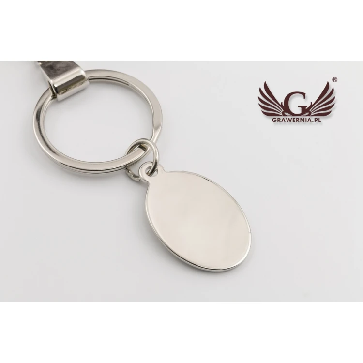 Furry Keychain with Custom Engraving - BP081