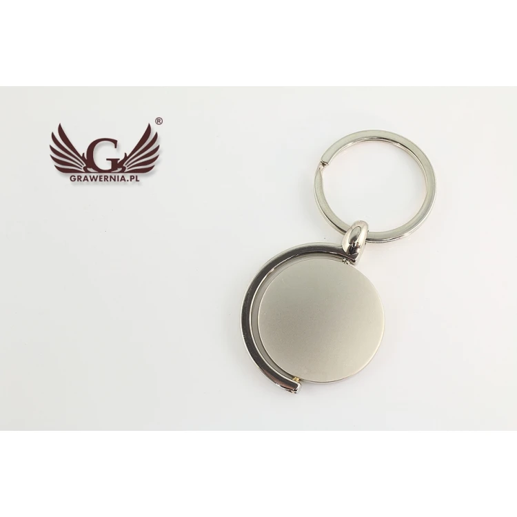 GLOBE KEYCHAIN - with your engraving - BP8
