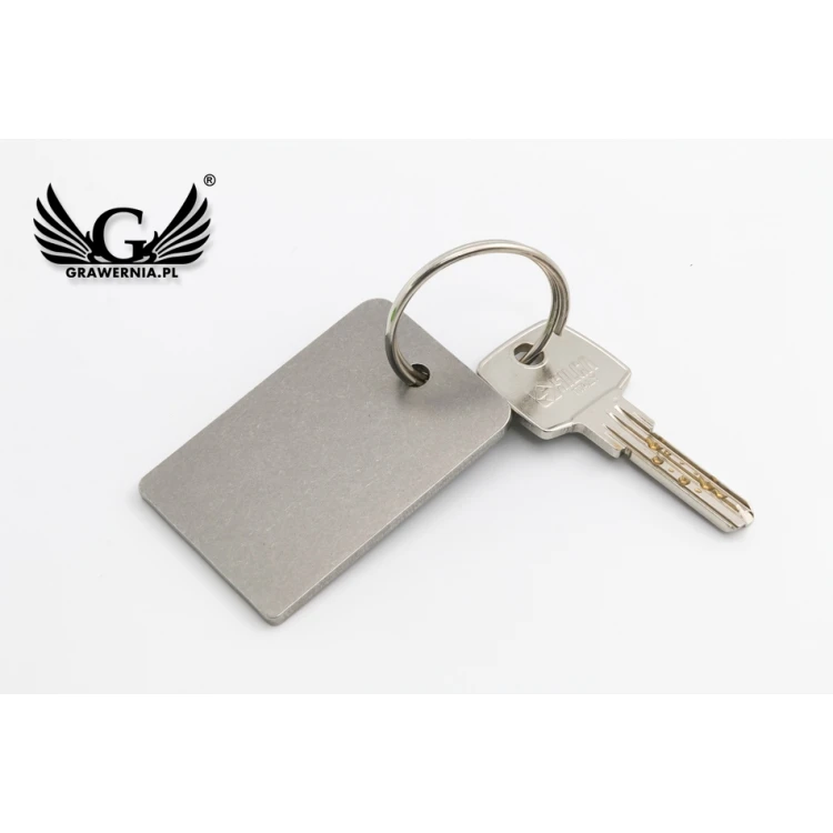 Hotel Keychain - BERNARD - size: 40x60mm thickness. 3mm - BM029