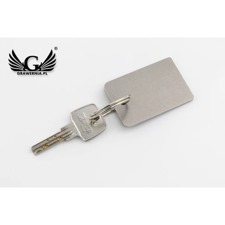 Hotel Keychain - BERNARD - size: 40x60mm thickness. 3mm - BM029