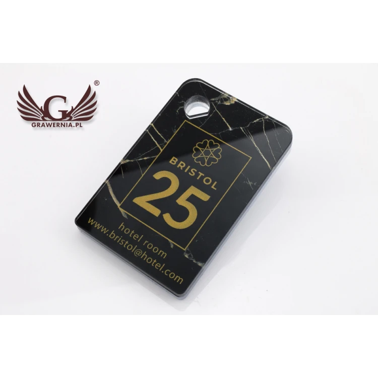 Cameo Hotel Keychain - Colorful UV Print - BP59