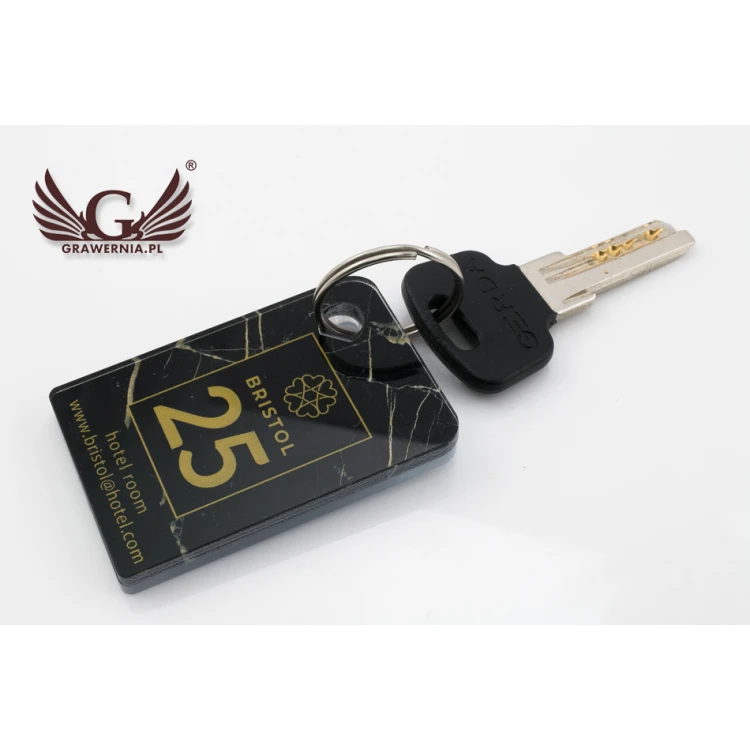 Cameo Hotel Keychain - Colorful UV Print - BP59