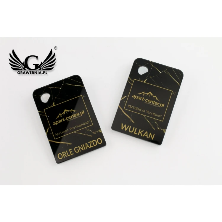 Cameo Hotel Keychain - Colorful UV Print - BP59