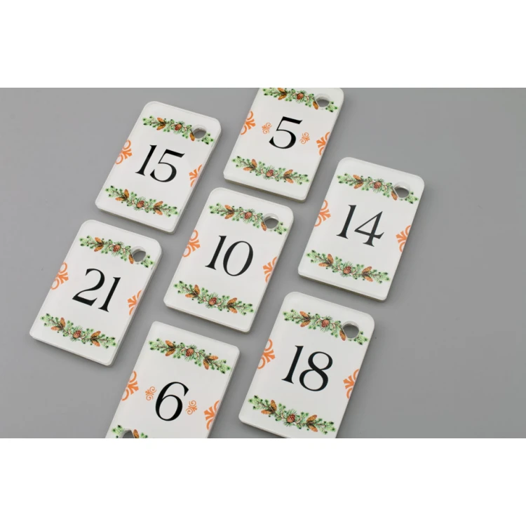 Cameo Hotel Keychain - Colorful UV Print - BP59