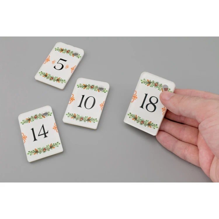 Cameo Hotel Keychain - Colorful UV Print - BP59