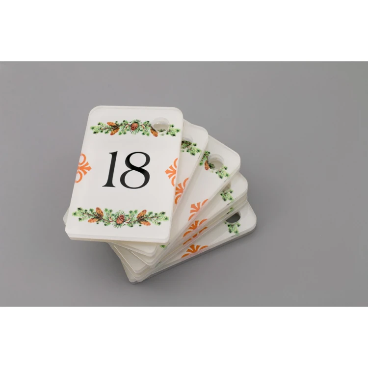 Cameo Hotel Keychain - Colorful UV Print - BP59