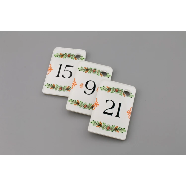 Cameo Hotel Keychain - Colorful UV Print - BP59