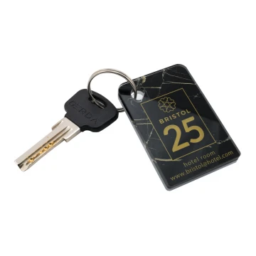 Cameo Hotel Keychain - Colorful UV Print - BP59