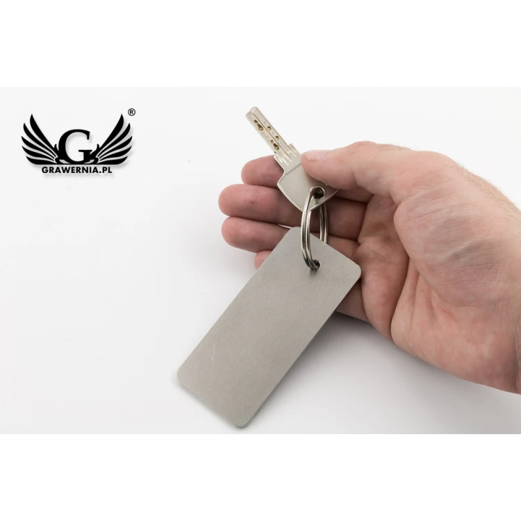 Hotel Keychain - GERARD - size: 40x90mm thickness. 3mm - BM031