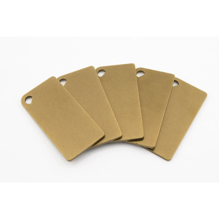 Hotel Keychain - Gold Sunshine 80x40mm - BMZ007