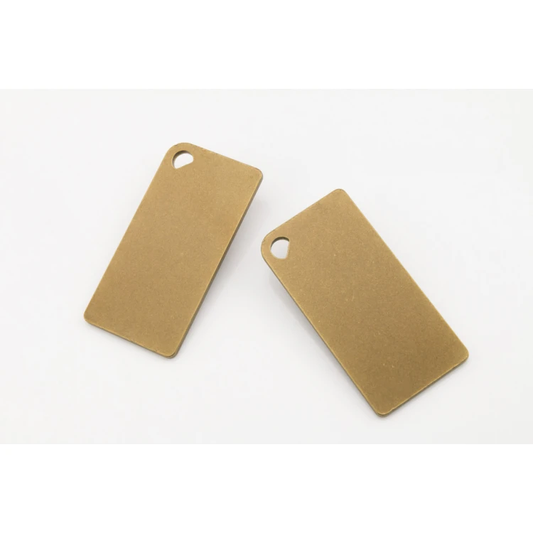 Hotel Keychain - Gold Sunshine 80x40mm - BMZ007