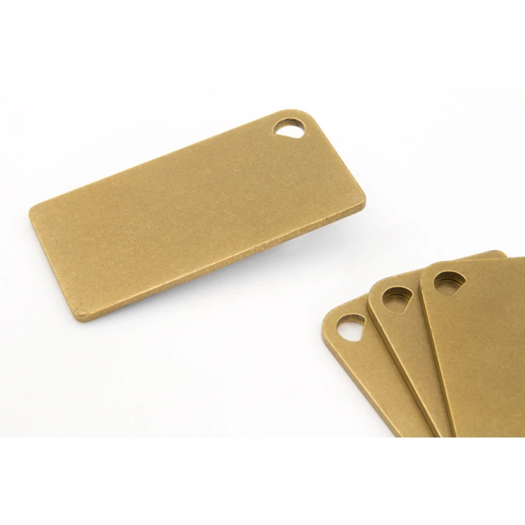 Hotel Keychain - Gold Sunshine 80x40mm - BMZ007