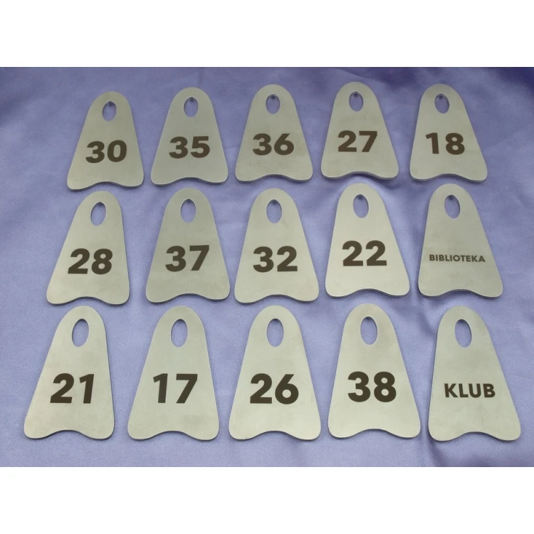 Hotel Keychain - IKARMET 3mm thickness - BM014