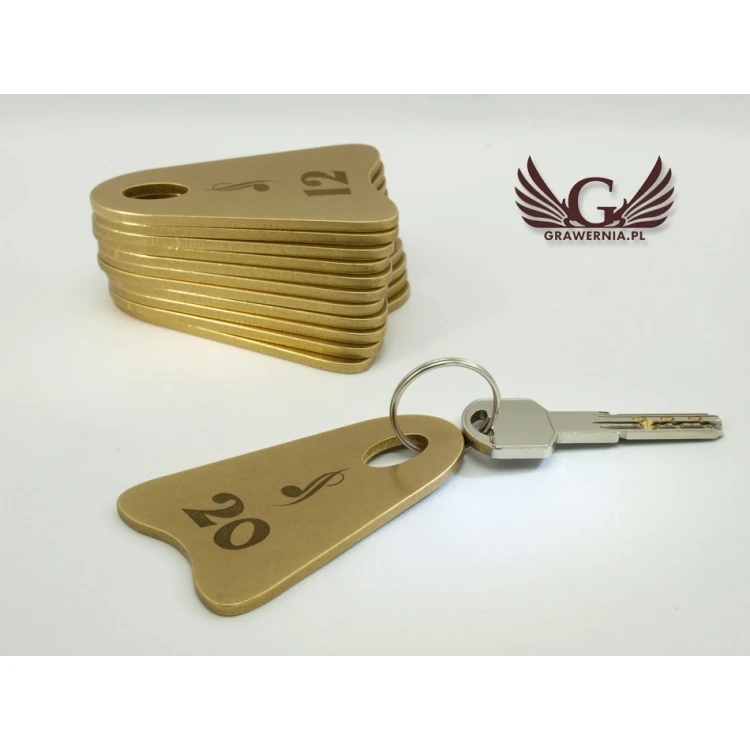 Hotel Keychain - IKARMET Gold - BMZ001