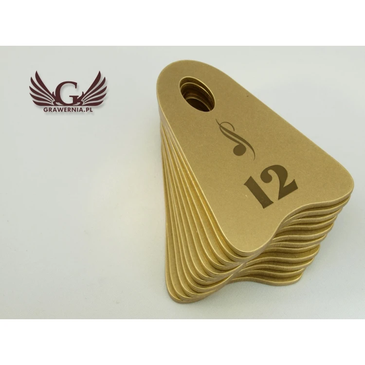 Hotel Keychain - IKARMET Gold - BMZ001