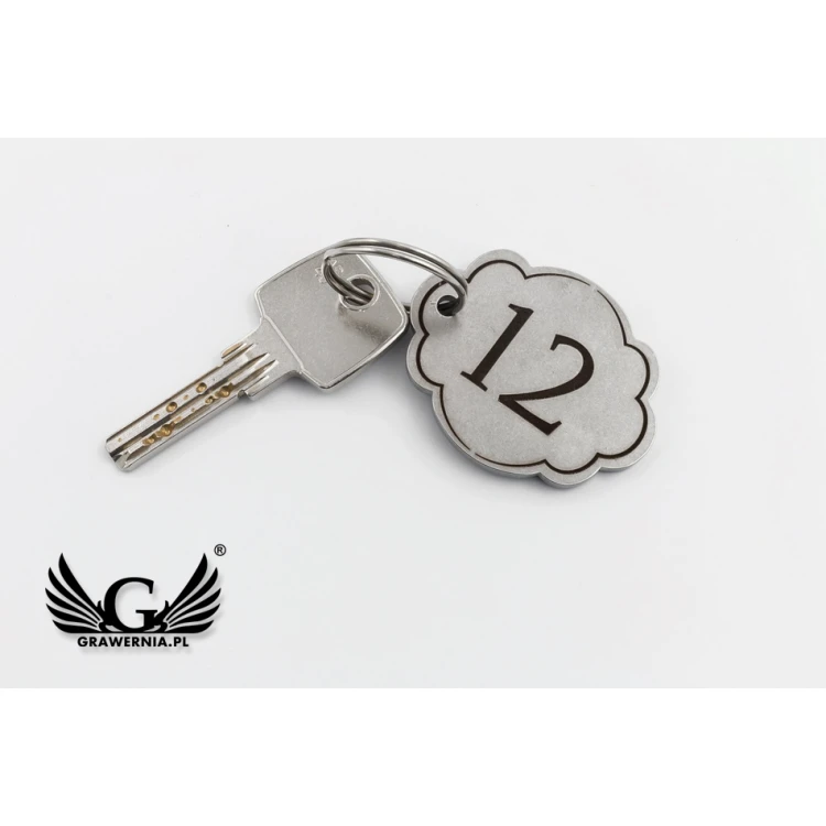 Hotel Keychain - MAGNAT - size 50x40mm thickness 3mm - BM033
