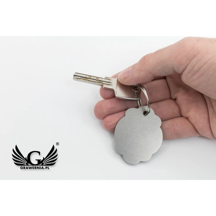 Hotel Keychain - MAGNAT - size 50x40mm thickness 3mm - BM033