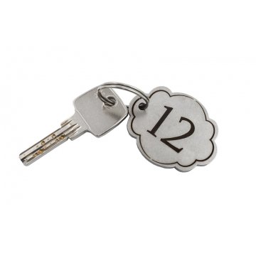 Hotel Keychain - MAGNAT - size 50x40mm thickness 3mm - BM033
