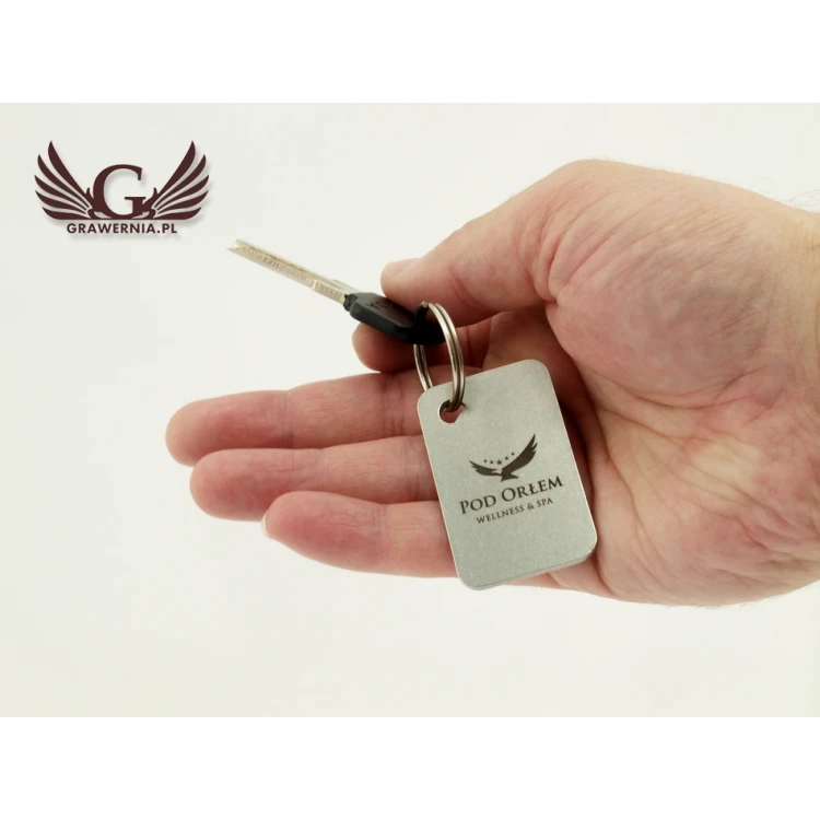 Hotel Keychain - MATRIXMET 2 MINI MEDIUM 51x31mm thickness 2mm - BM017