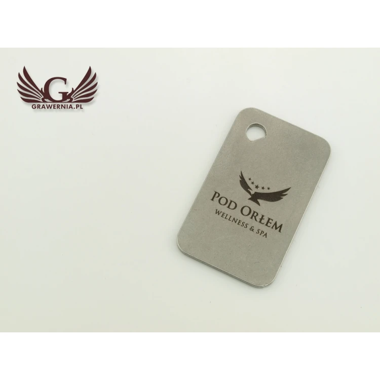 Hotel Keychain - MATRIXMET 2 MINI MEDIUM 51x31mm thickness 2mm - BM017