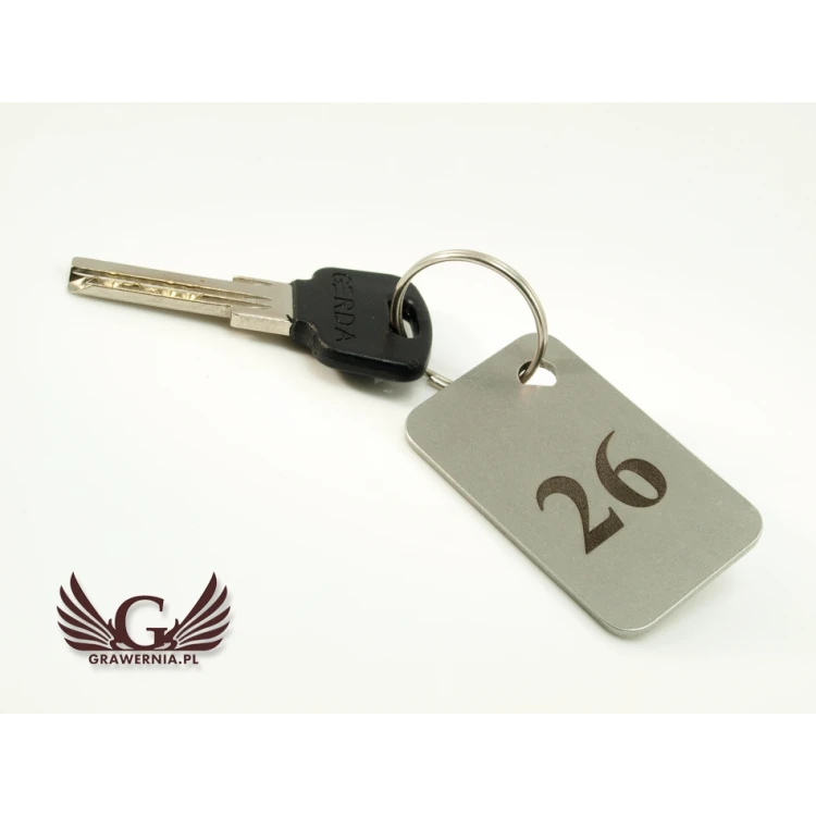 Hotel Keychain - MATRIXMET 2 MINI MEDIUM 51x31mm thickness 2mm - BM017