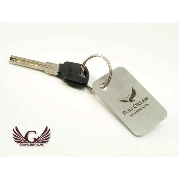 Hotel Keychain - MATRIXMET 2 MINI MEDIUM 51x31mm thickness 2mm - BM017