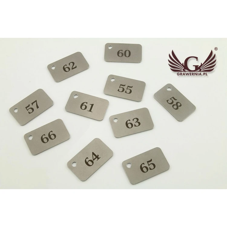 Hotel Keychain - MATRIXMET 2 MINI MEDIUM 51x31mm thickness 2mm - BM017