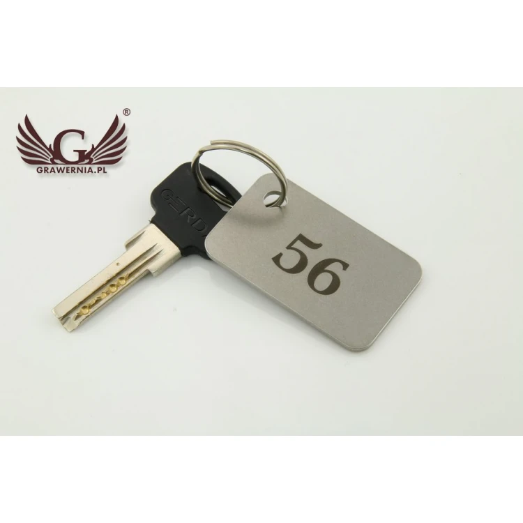 Hotel Keychain - MATRIXMET 2 MINI MEDIUM 51x31mm thickness 2mm - BM017