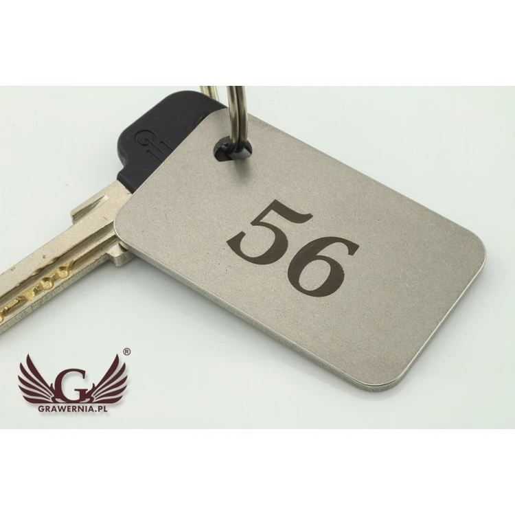 Hotel Keychain - MATRIXMET 2 MINI MEDIUM 51x31mm thickness 2mm - BM017