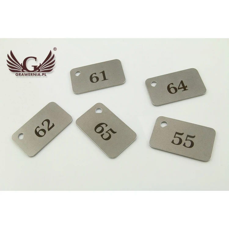 Hotel Keychain - MATRIXMET 2 MINI MEDIUM 51x31mm thickness 2mm - BM017