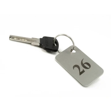 Hotel Keychain - MATRIXMET 2 MINI MEDIUM 51x31mm thickness 2mm - BM017