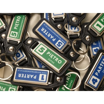 Hotel Keychain - METALSKÓR RECTANGLE