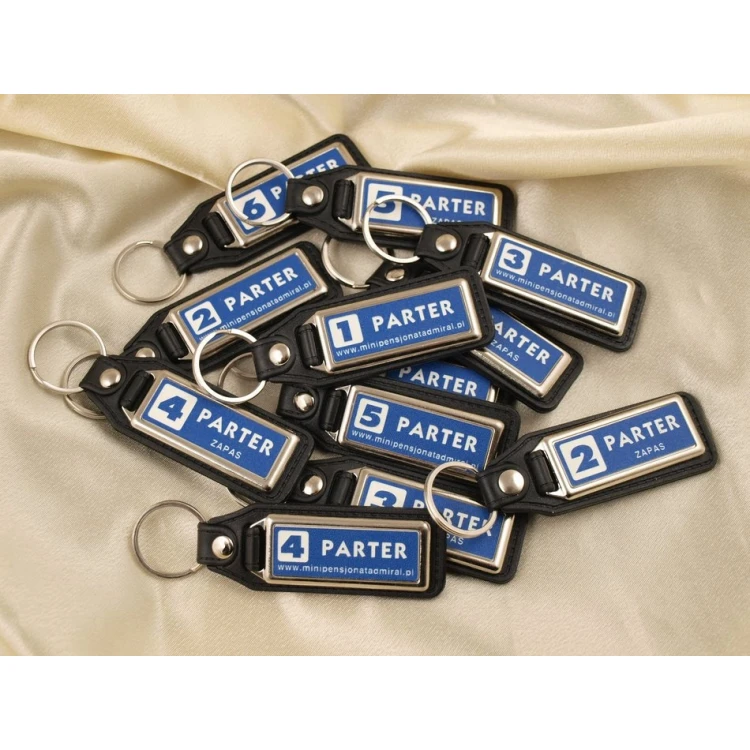 Hotel Keychain - METALSKÓR RECTANGLE