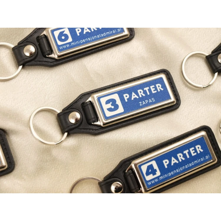Hotel Keychain - METALSKÓR RECTANGLE