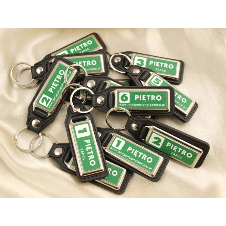 Hotel Keychain - METALSKÓR RECTANGLE