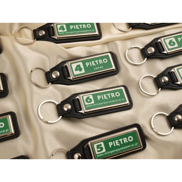 Hotel Keychain - METALSKÓR RECTANGLE