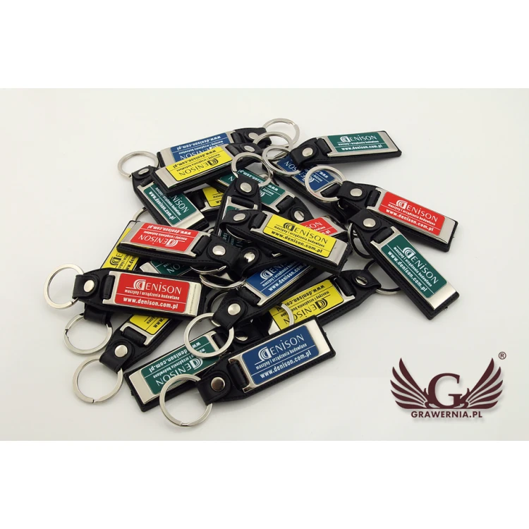 Hotel Keychain - METALSKÓR RECTANGLE