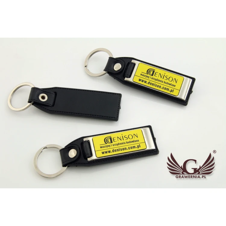 Hotel Keychain - METALSKÓR RECTANGLE