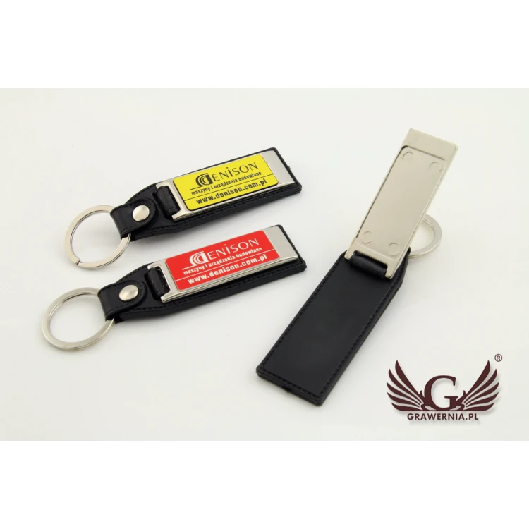 Hotel Keychain - METALSKÓR RECTANGLE