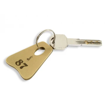 Hotel Keychain - PITERMET Gold - BMZ002