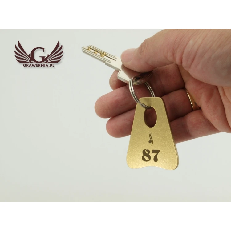 Hotel Keychain - PITERMET Gold - BMZ002