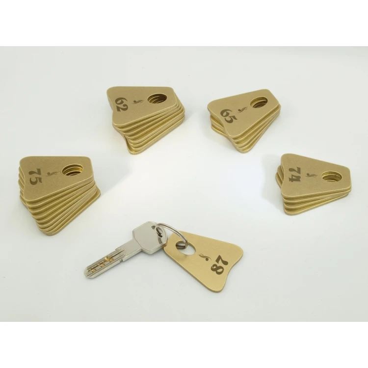 Hotel Keychain - PITERMET Gold - BMZ002