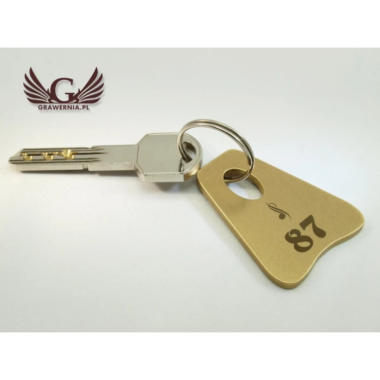 Hotel Keychain - PITERMET Gold - BMZ002