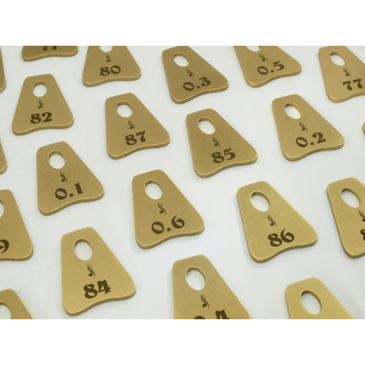 Hotel Keychain - PITERMET Gold - BMZ002