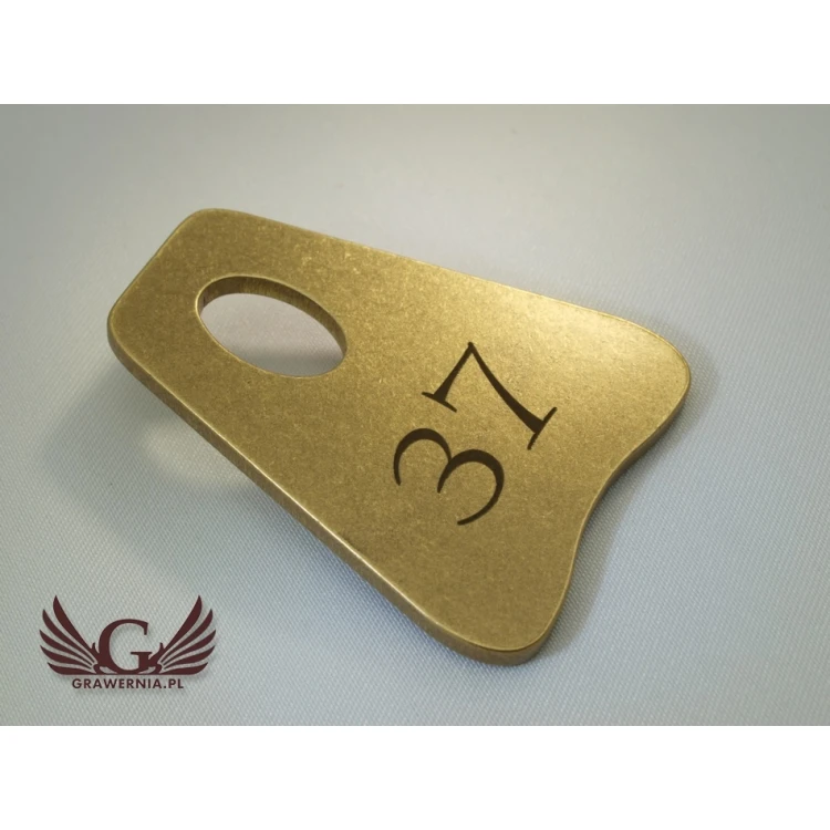 Hotel Keychain - PITERMET Gold - BMZ002