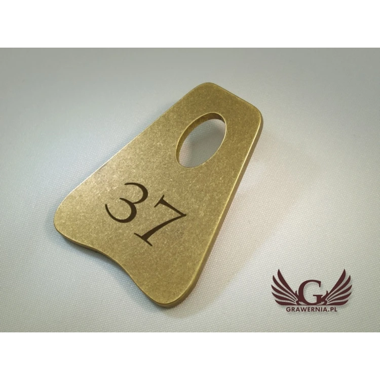 Hotel Keychain - PITERMET Gold - BMZ002