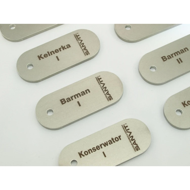 Hotel Keychain - SLIMBRELMET Steel 3mm thick - BM011